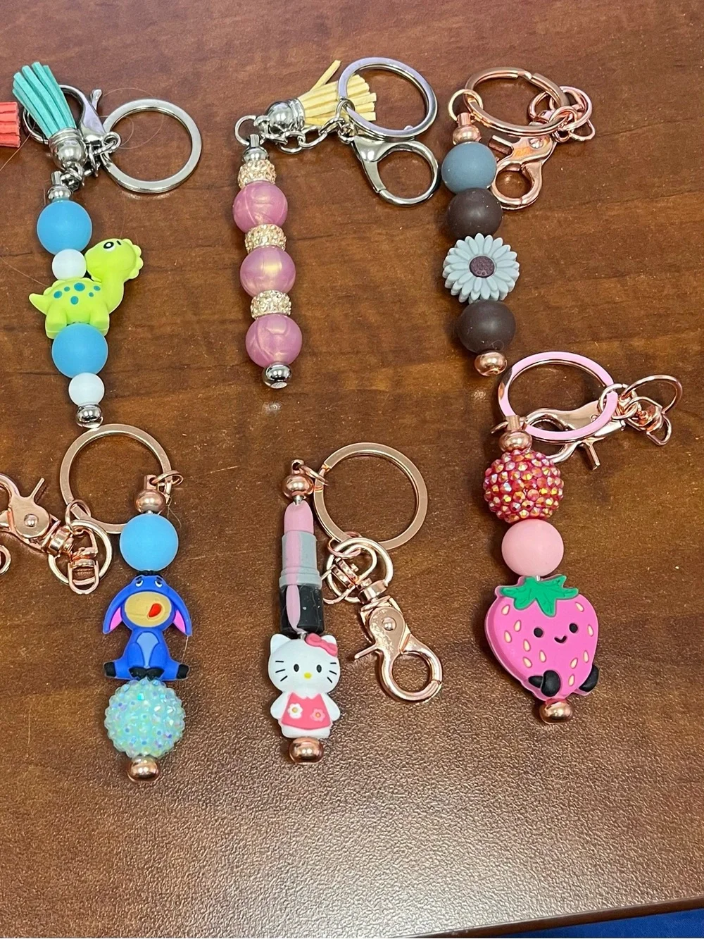 Beaded key chain
